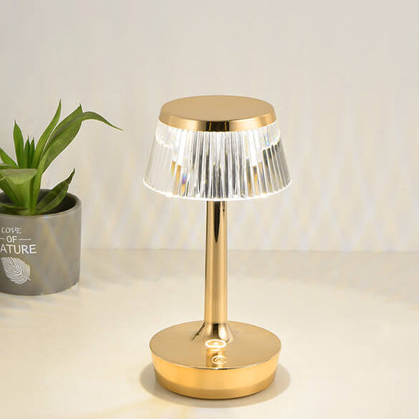 Kreative Kristall-Pilz LED Night Light Table Lamp