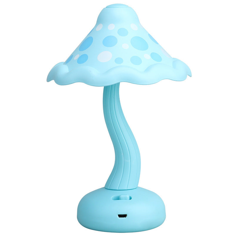 Creative Mushroom Kids USB Rechargeable LED Table Lamp