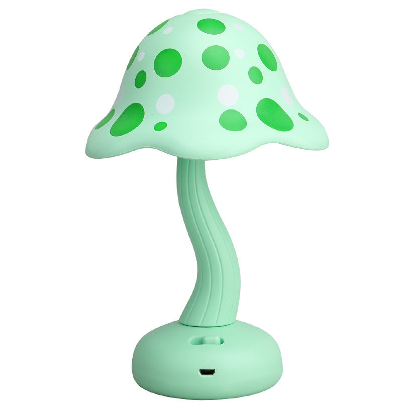 Creative Mushroom Kids USB Rechargeable LED Table Lamp