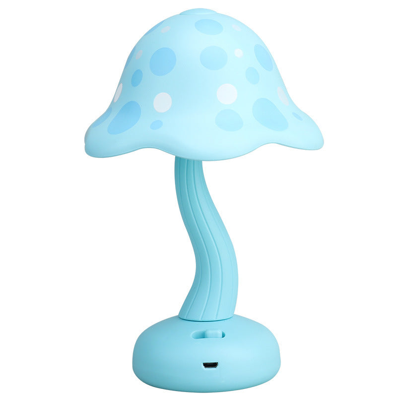Creative Mushroom Kids USB Rechargeable LED Table Lamp