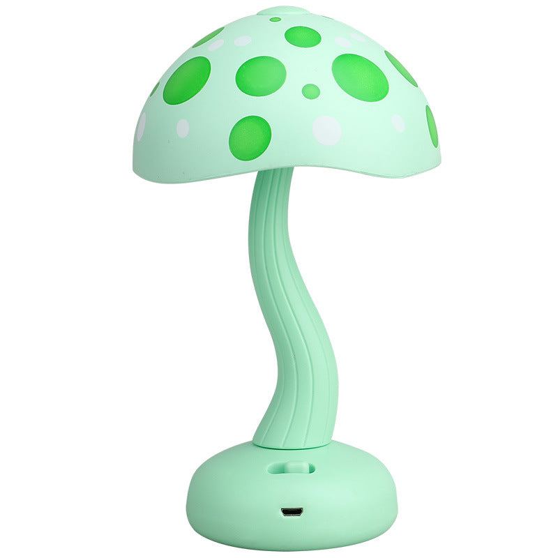 Creative Mushroom Kids USB Rechargeable LED Table Lamp