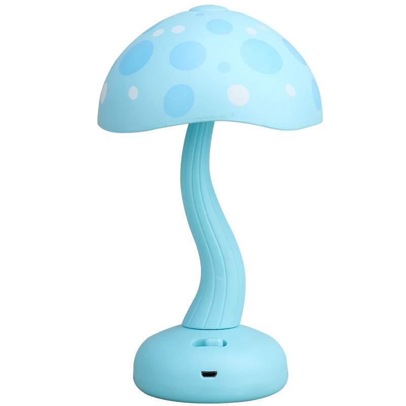 Creative Mushroom Kids USB Rechargeable LED Table Lamp