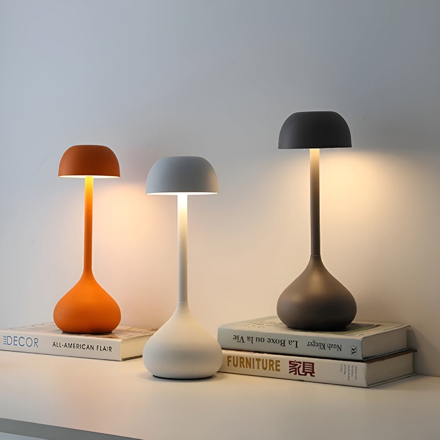 Wireless LED Table Lamp – Elegant, Dimmable and Modern