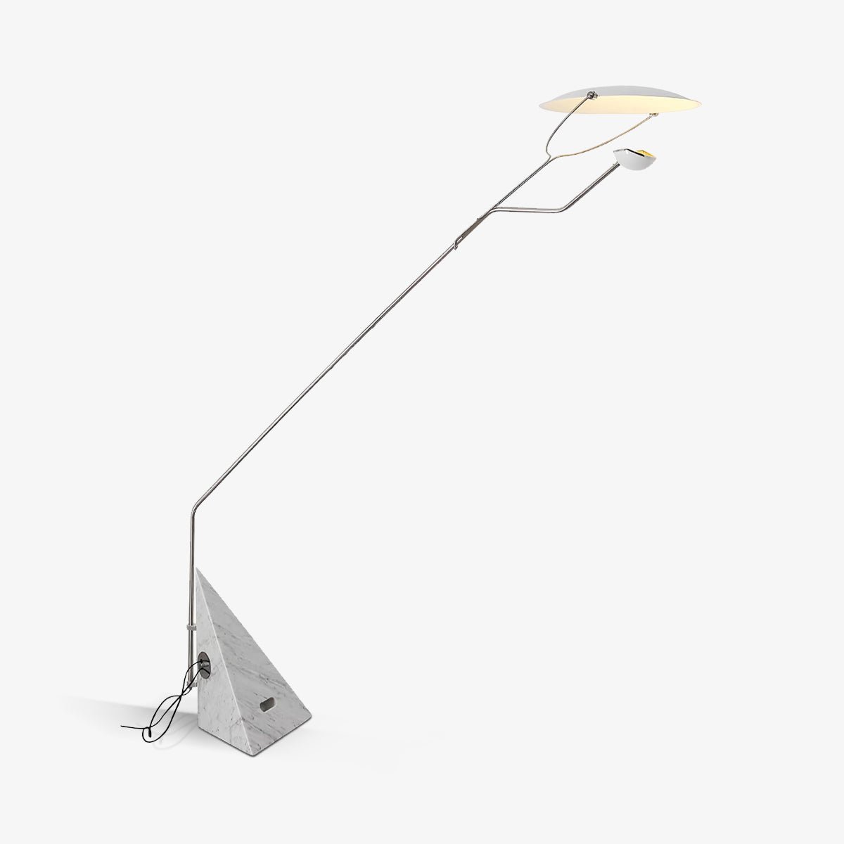 Salocchi Marble Floor Lamp with LED and Modern Design