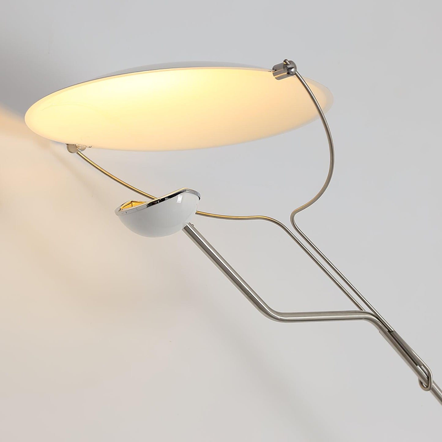 Salocchi Marble Floor Lamp with LED and Modern Design