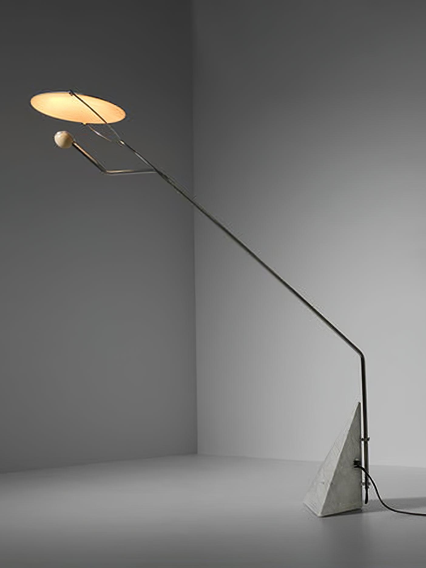 Salocchi Marble Floor Lamp with LED and Modern Design