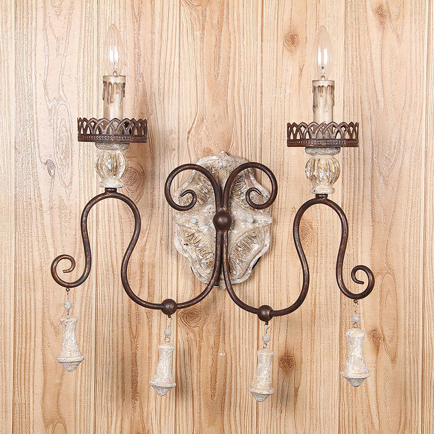 Santa Trinita Sconce Wall Light - LED, Aged Silver Finish