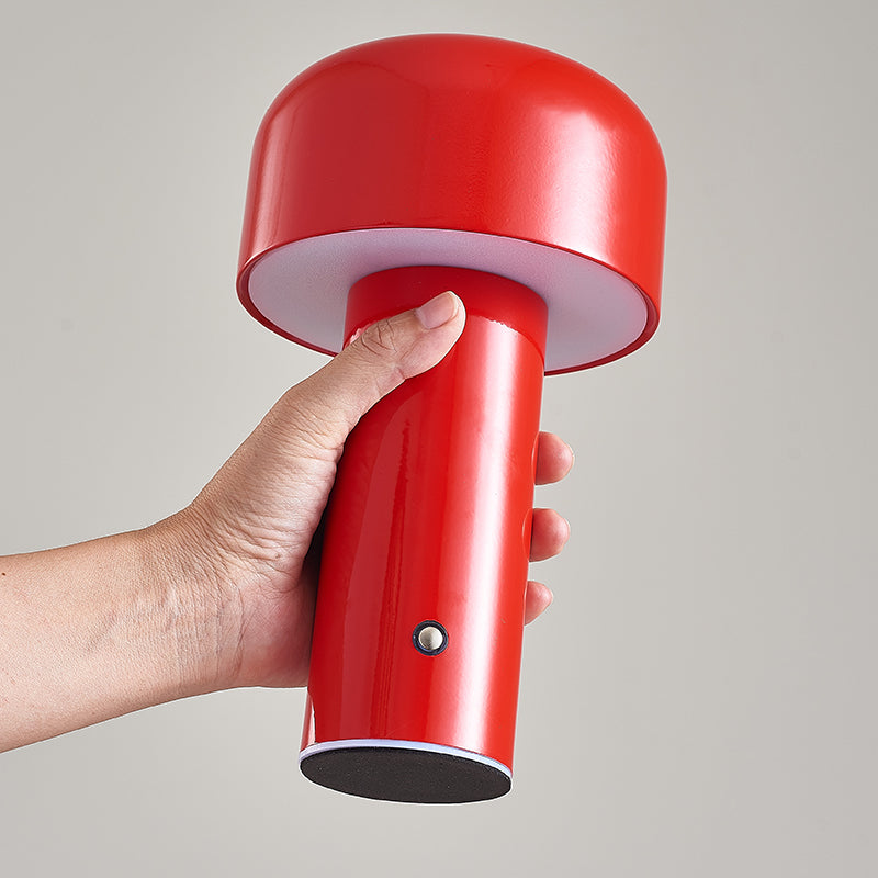 Italian Inspired Mushroom Cordless Table Lamp – Sleek & Modern LED Lighting