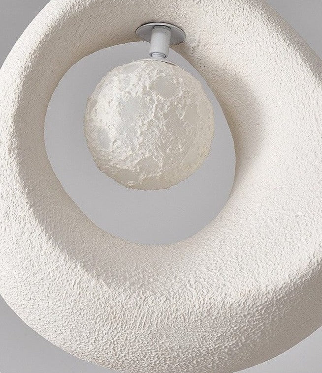 Wabi Sabi Circular Luxury Pendant Light - LED Modern Design