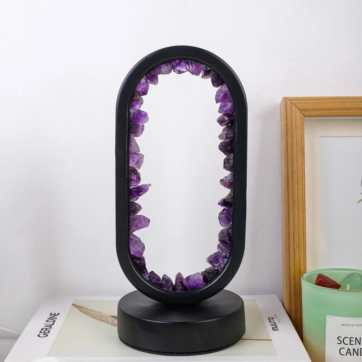 Natural Crystal Lamp – Relaxing Atmosphere Lighting