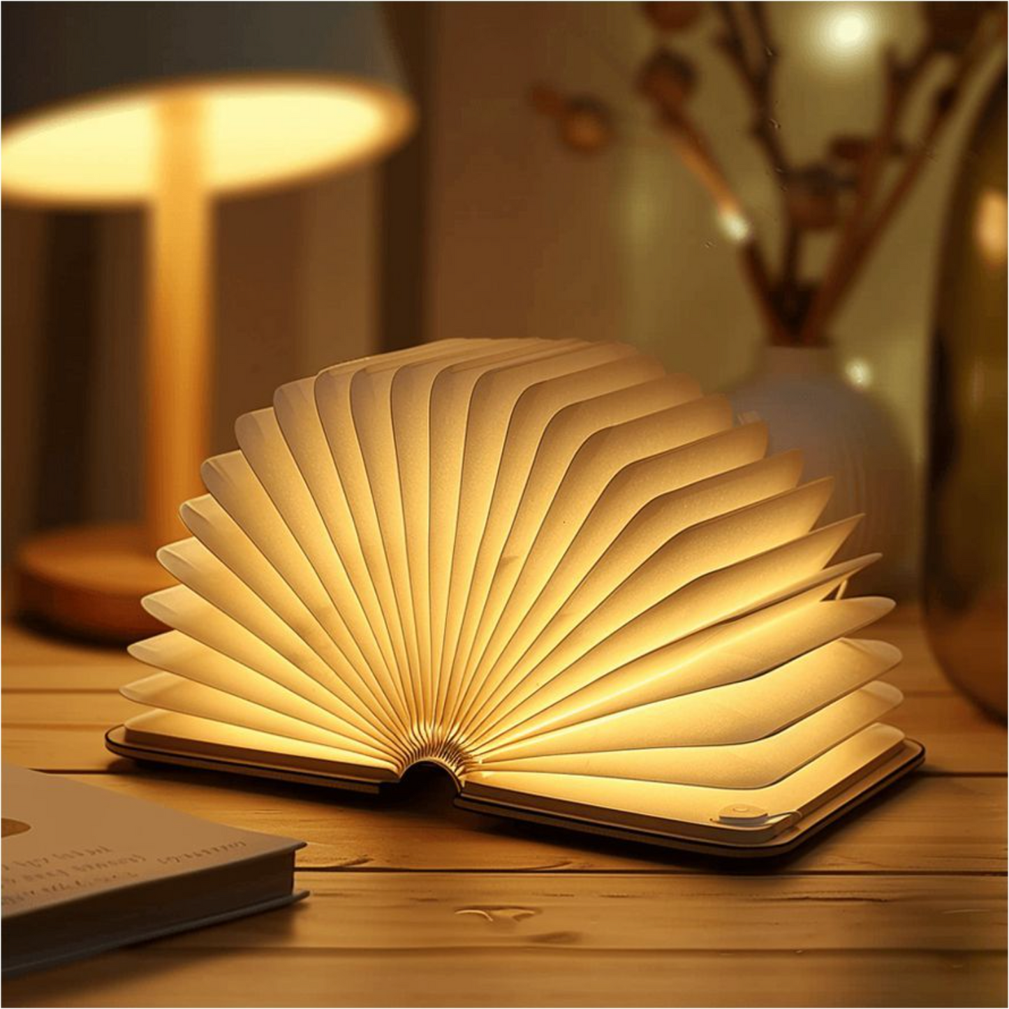 Enchanted Book Lamp - Unique LED Rechargeable Decorative Light