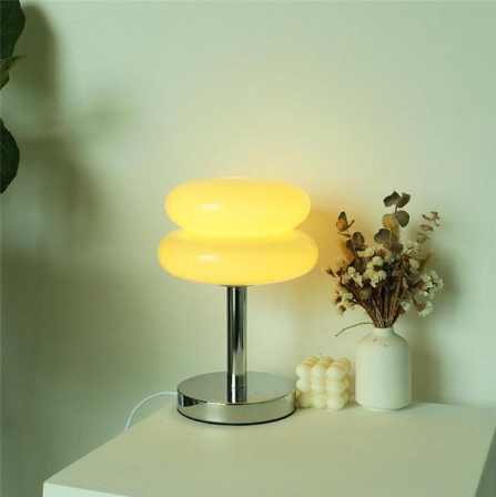 Ripple Lamp - Contemporary Glass Design, Warm Lighting