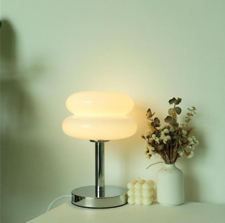 Ripple Lamp - Contemporary Glass Design, Warm Lighting
