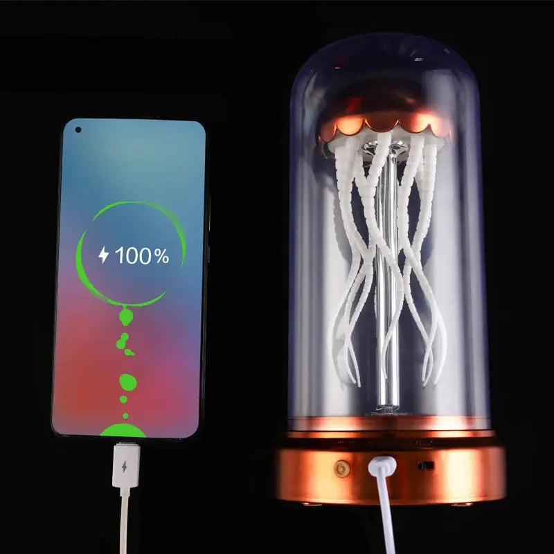 Colorful Dancing Jellyfish Lamp with Music - LED Light
