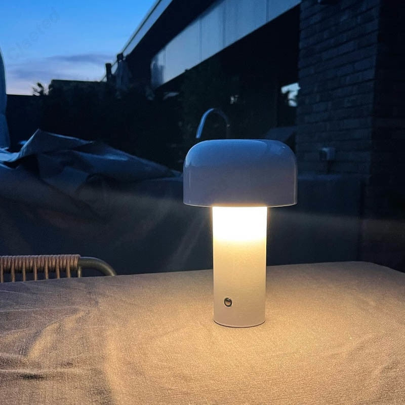 Garny Portable USB Rechargeable Touch Table Lamp Decor