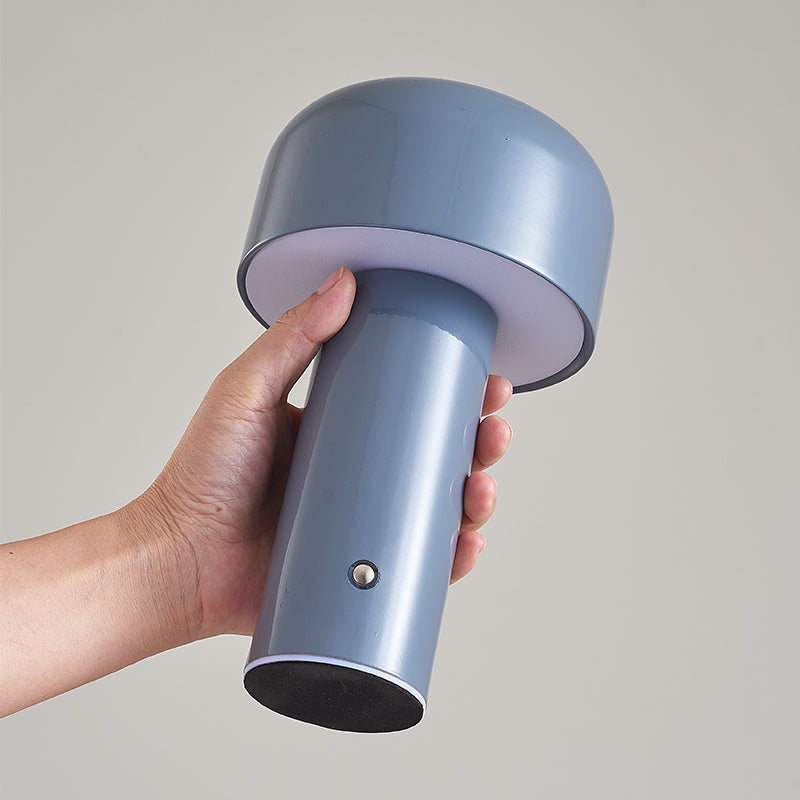 Italian Inspired Mushroom Cordless Table Lamp – Sleek & Modern LED Lighting