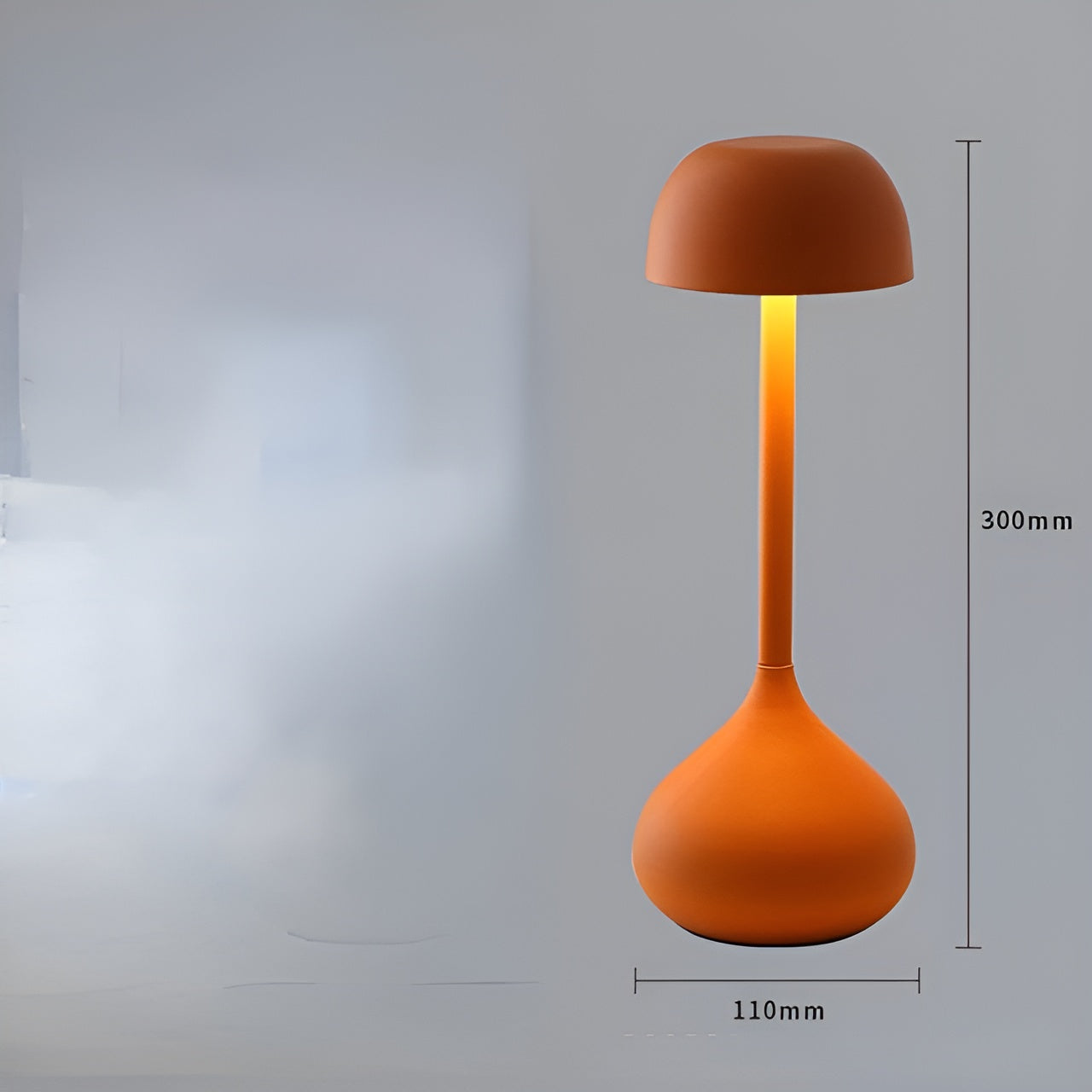 Wireless LED Table Lamp – Elegant, Dimmable and Modern