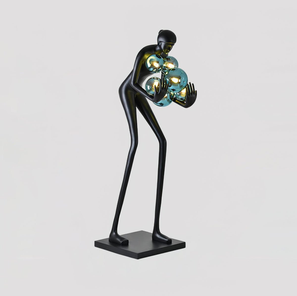 Sentinel Sculpture Floor Lamp - Elegant LED Lighting Decor