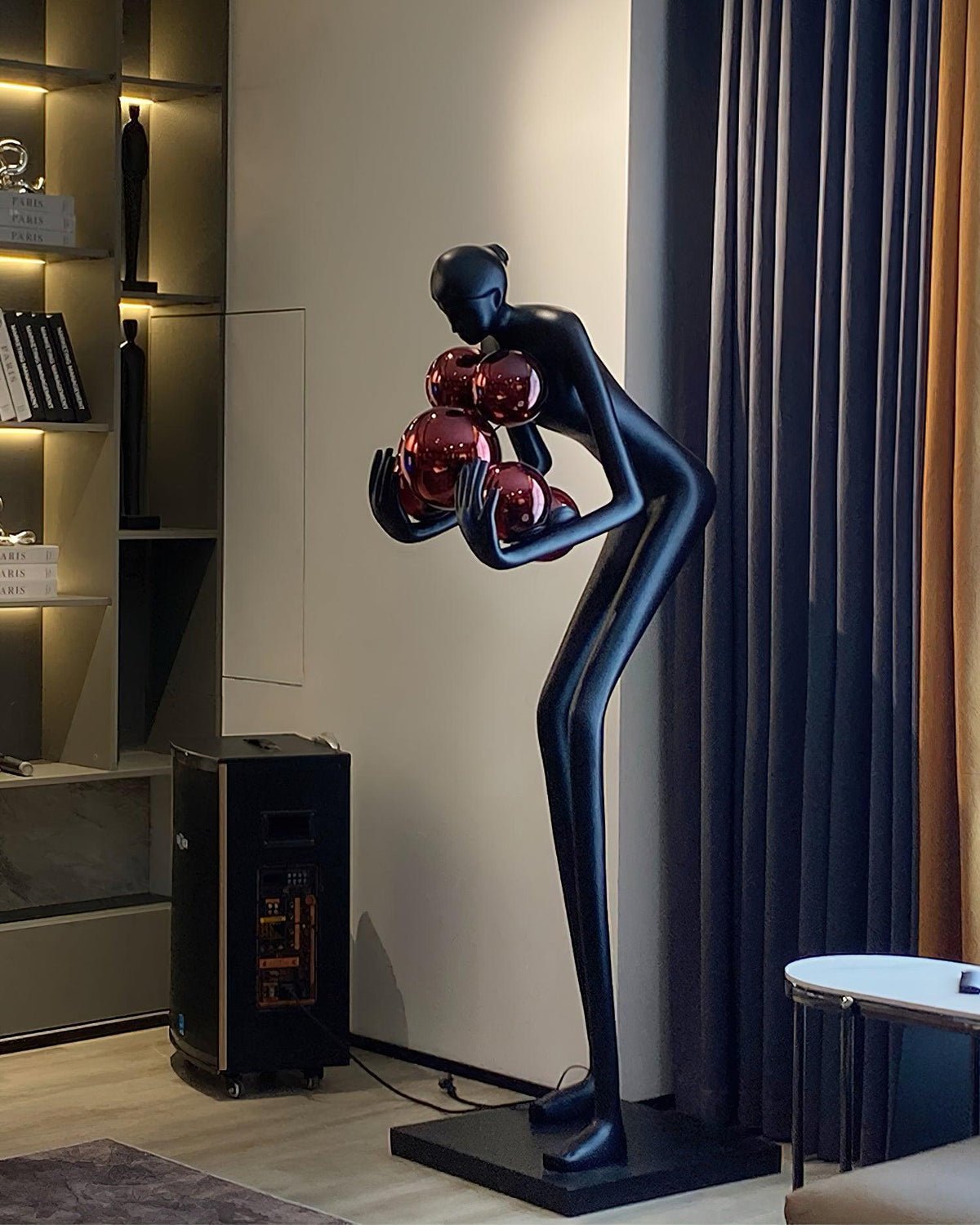 Sentinel Sculpture Floor Lamp - Elegant LED Lighting Decor