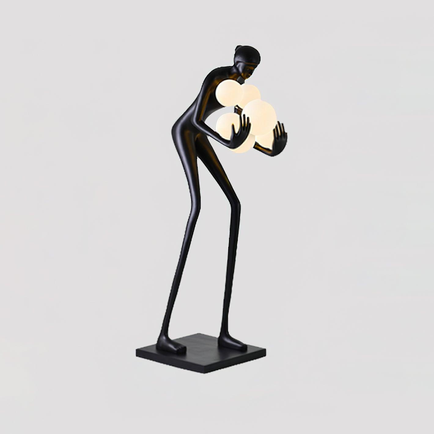 Sentinel Sculpture Floor Lamp - Elegant LED Lighting Decor