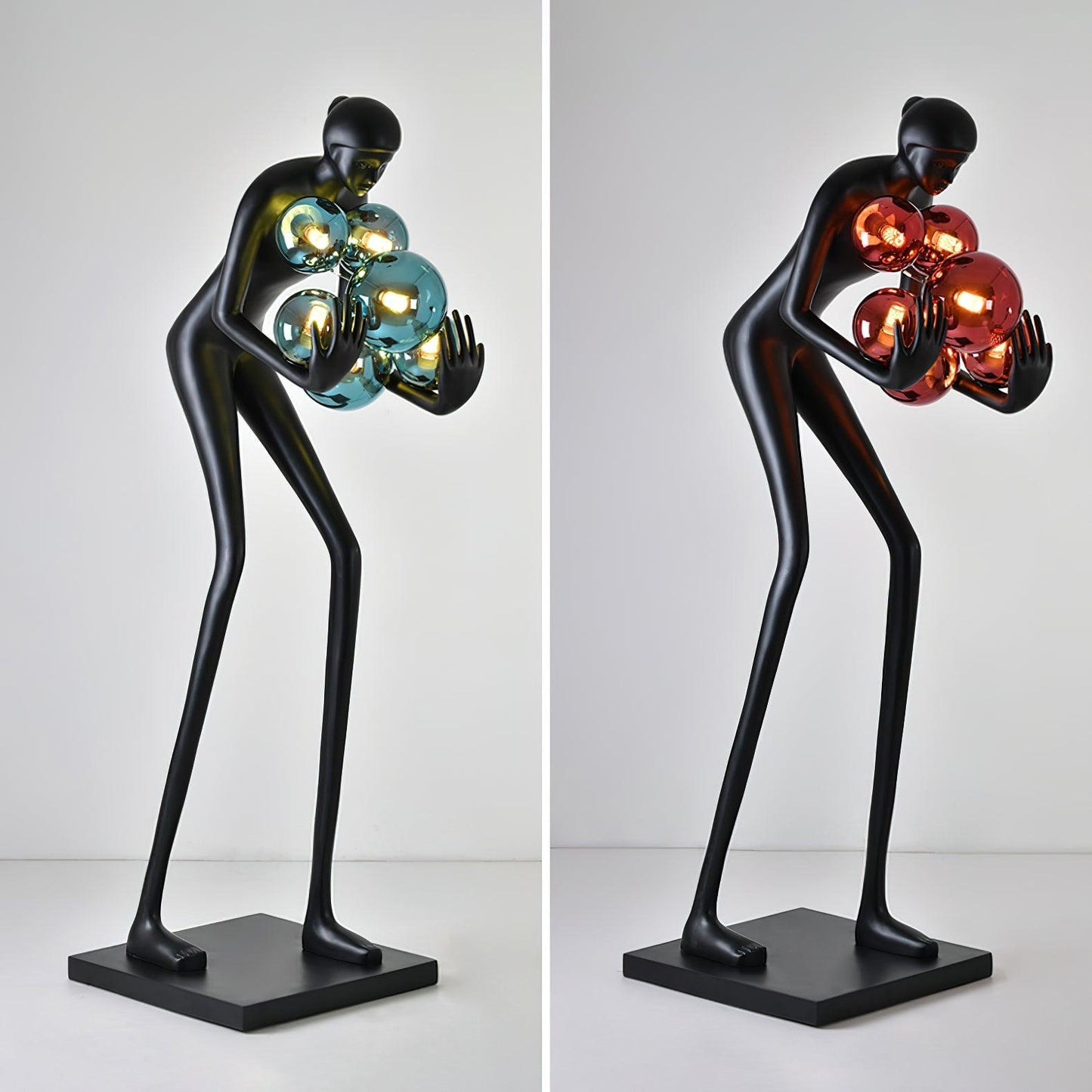 Sentinel Sculpture Floor Lamp - Elegant LED Lighting Decor