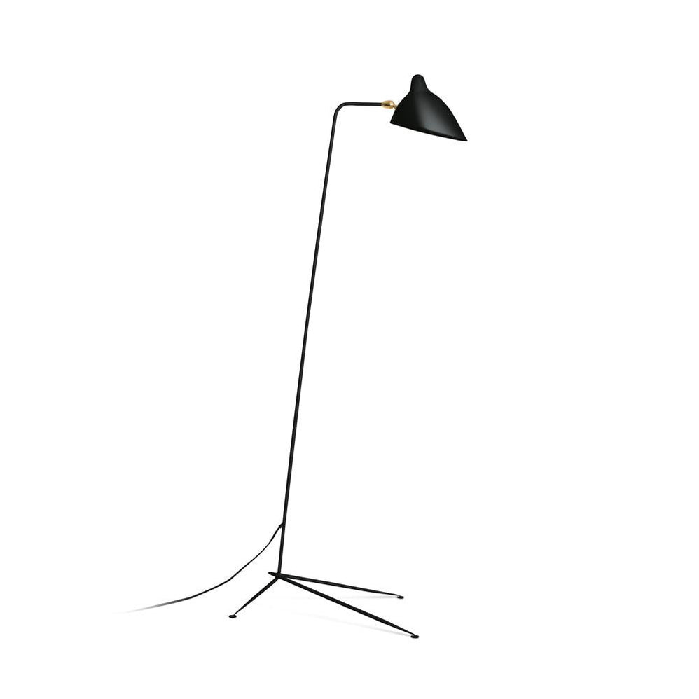 Serge Mouille Floor Lamp Three-Arm LED Indoor Lighting