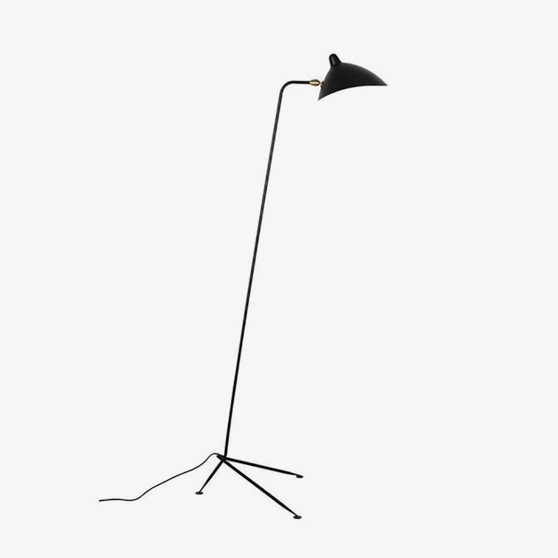 Serge Mouille Floor Lamp Three-Arm LED Indoor Lighting