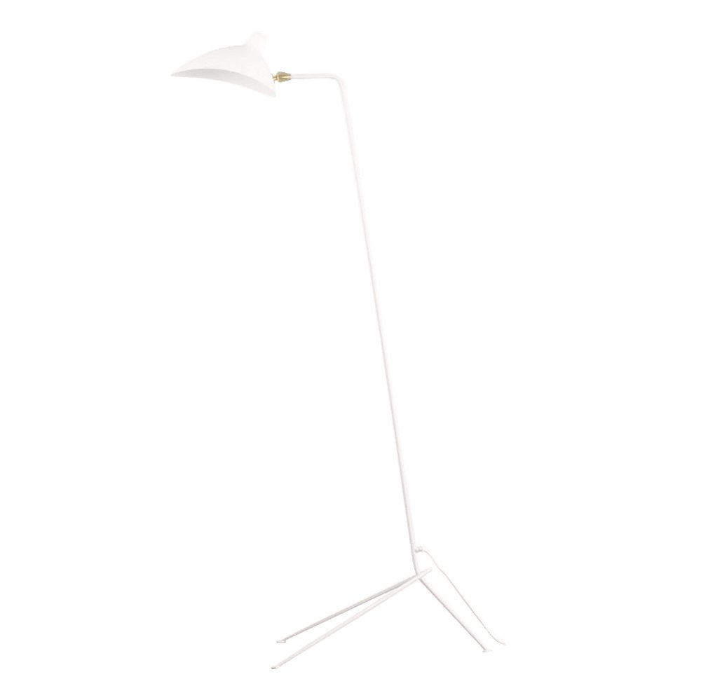 Serge Mouille Floor Lamp Three-Arm LED Indoor Lighting