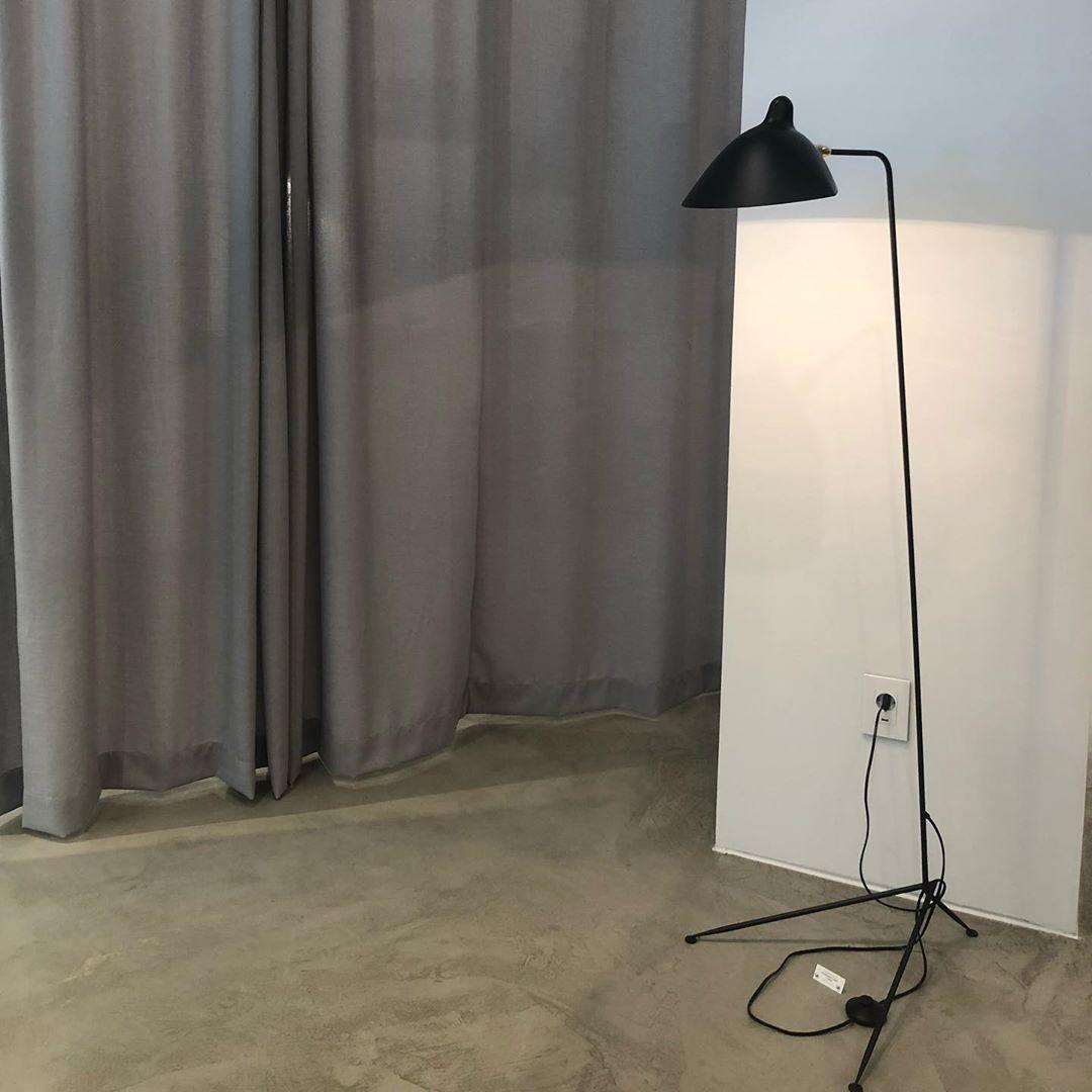 Serge Mouille Floor Lamp Three-Arm LED Indoor Lighting