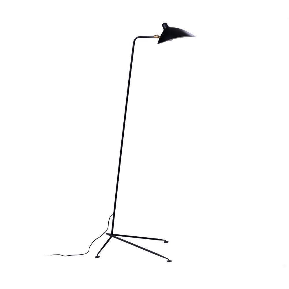 Serge Mouille Floor Lamp Three-Arm LED Indoor Lighting