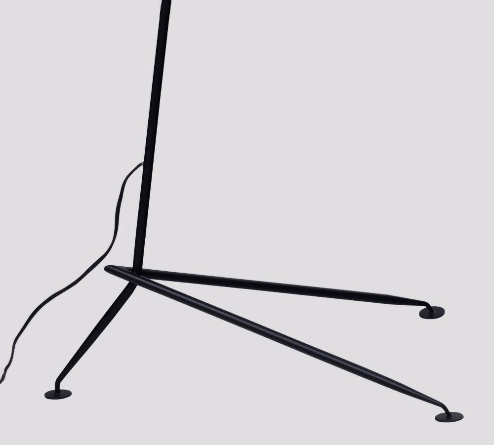 Serge Mouille Floor Lamp Three-Arm LED Indoor Lighting