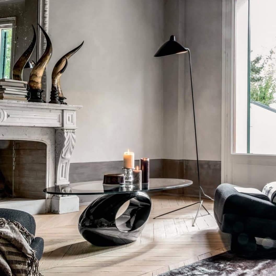 Serge Mouille Floor Lamp Three-Arm LED Indoor Lighting