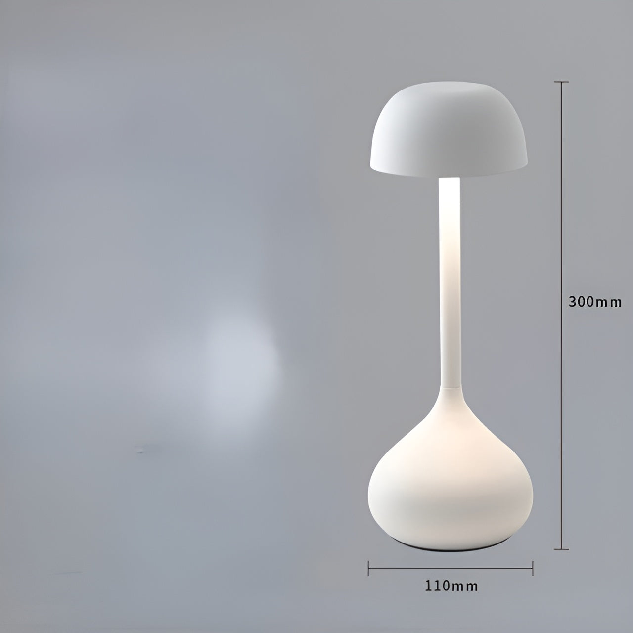Wireless LED Table Lamp – Elegant, Dimmable and Modern