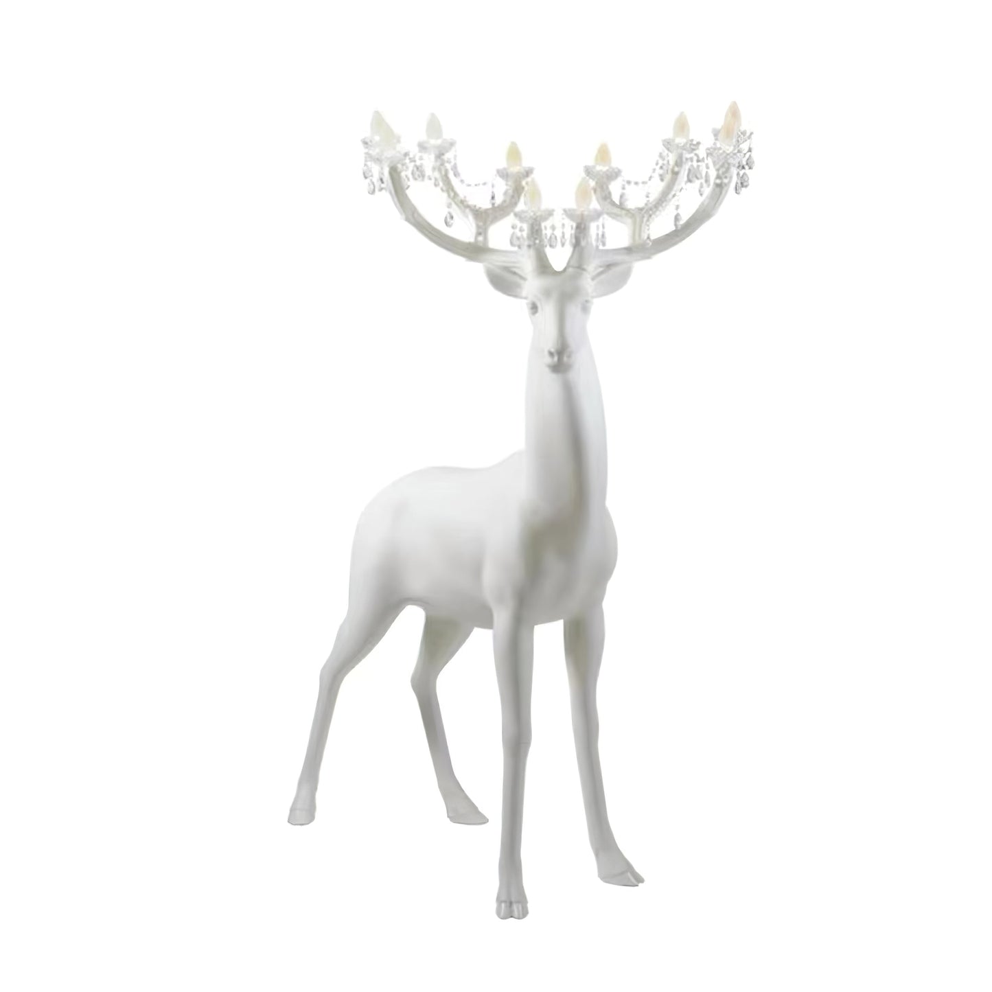 Sherwood Floor Lamp with LED Light and Deer Design