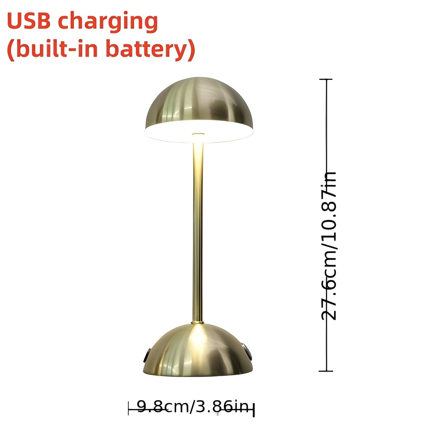 ShineMushroom Touch Control Lamp - Stylish & Dimmable