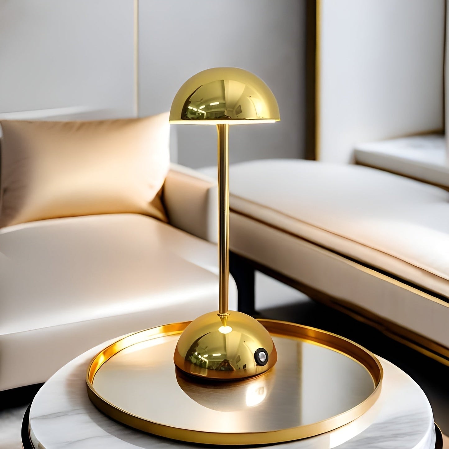 ShineMushroom Touch Control Lamp - Stylish & Dimmable