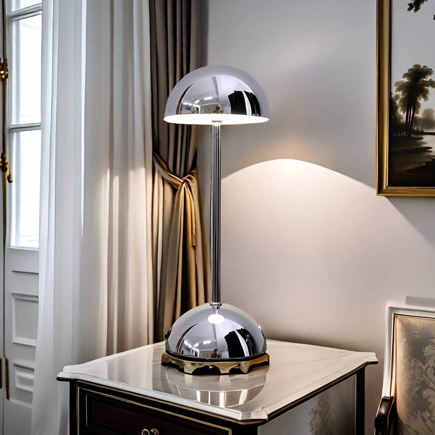 ShineMushroom Touch Control Lamp - Stylish & Dimmable