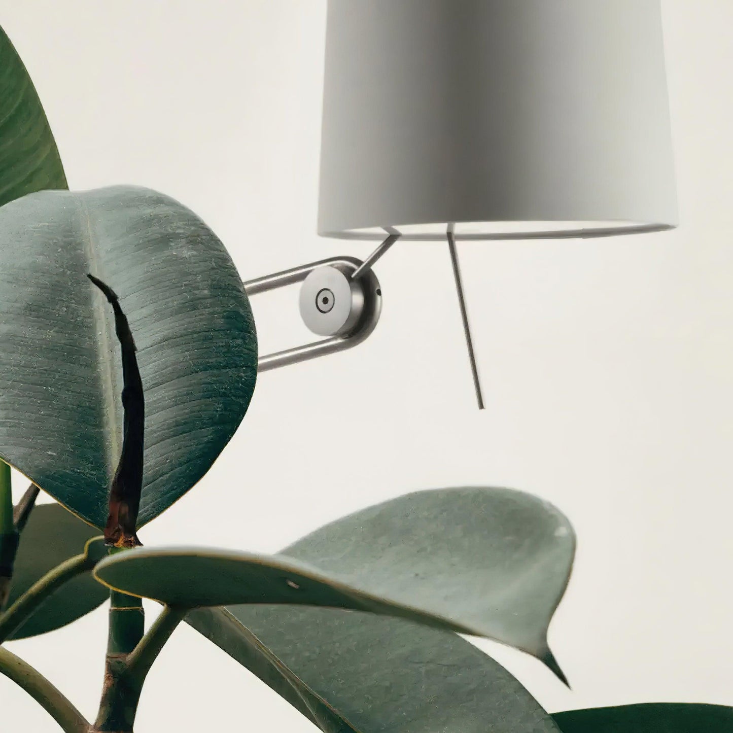 Sibaca Floor Lamp with Adjustable Two-Tone Fabric Shade
