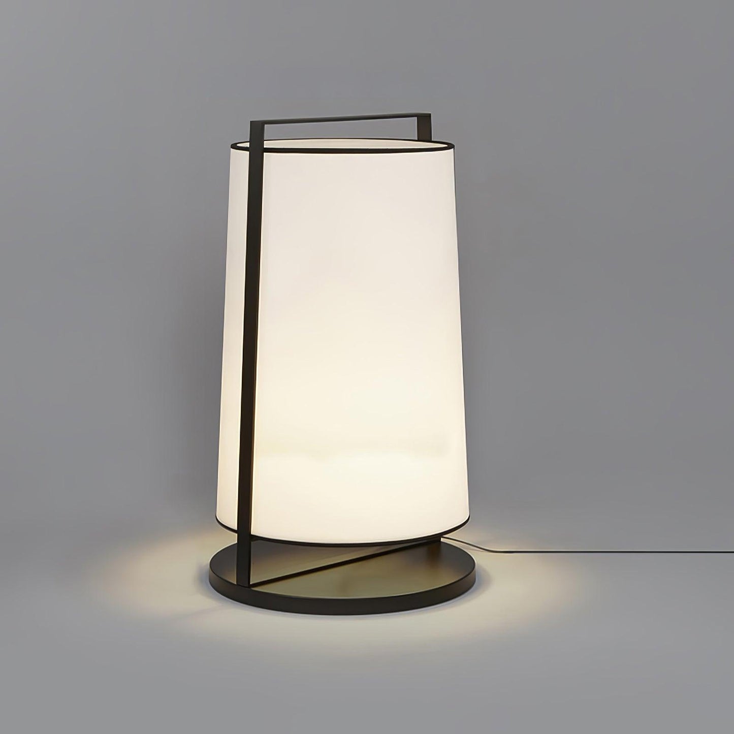 Silhouette Textile Floor Lamp - LED - Modern Metal Design