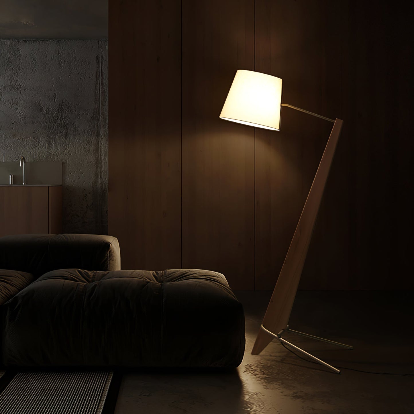 Silva Giant Floor Lamp - LED Indoor Lighting, Elegant Design