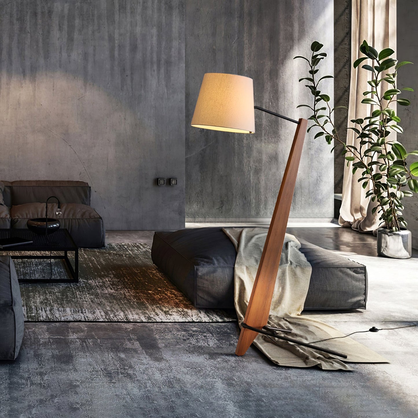 Silva Giant Floor Lamp - LED Indoor Lighting, Elegant Design