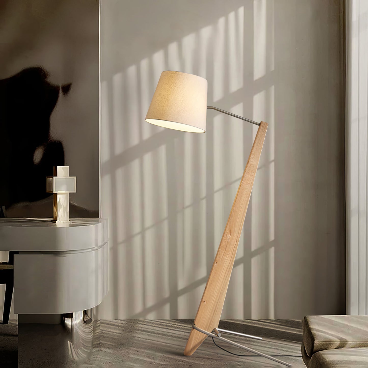 Silva Giant Floor Lamp - LED Indoor Lighting, Elegant Design