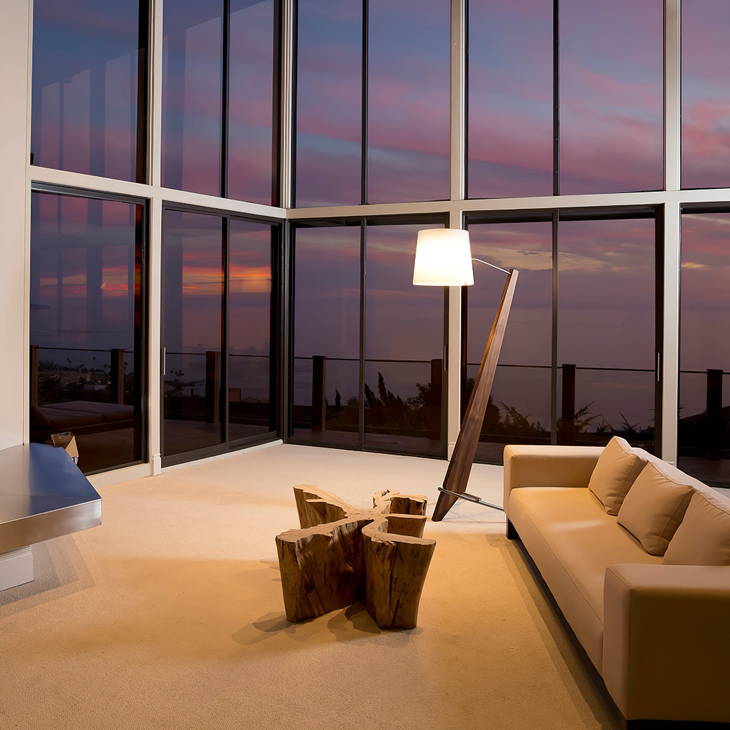 Silva Giant Floor Lamp - LED Indoor Lighting, Elegant Design