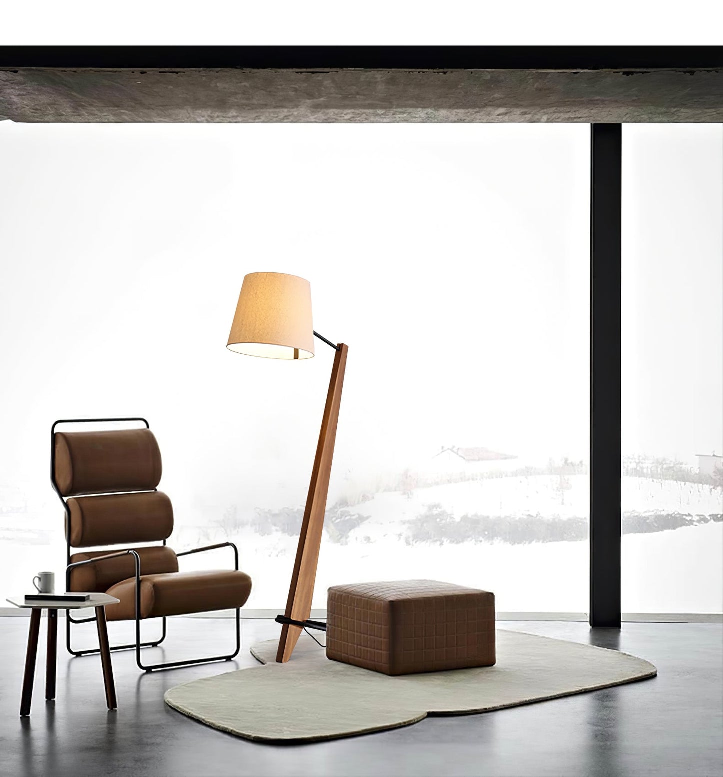 Silva Giant Floor Lamp - LED Indoor Lighting, Elegant Design