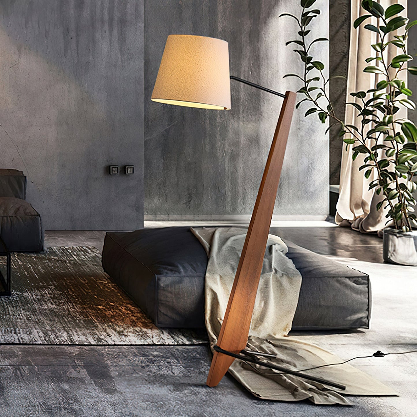 Silva Giant Floor Lamp - LED Indoor Lighting, Elegant Design