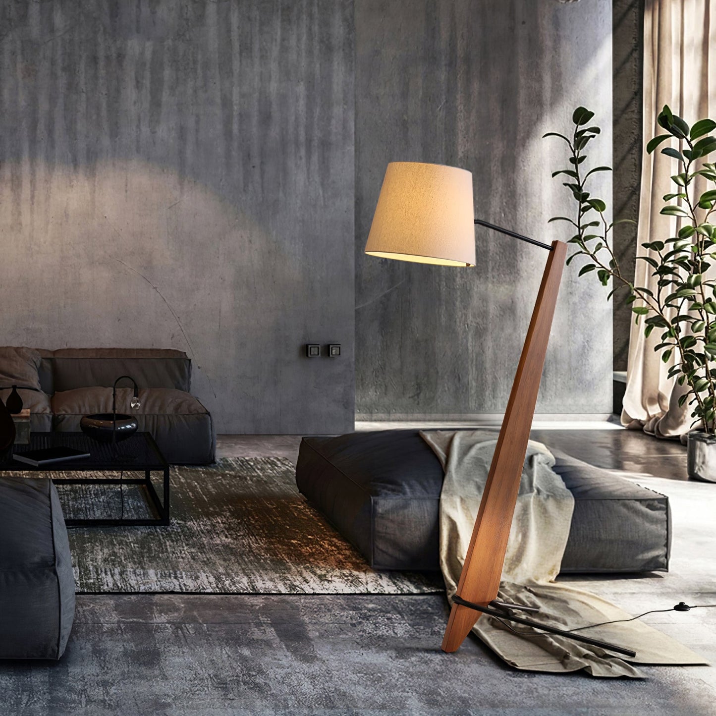 Silva Giant Floor Lamp - LED Indoor Lighting, Elegant Design