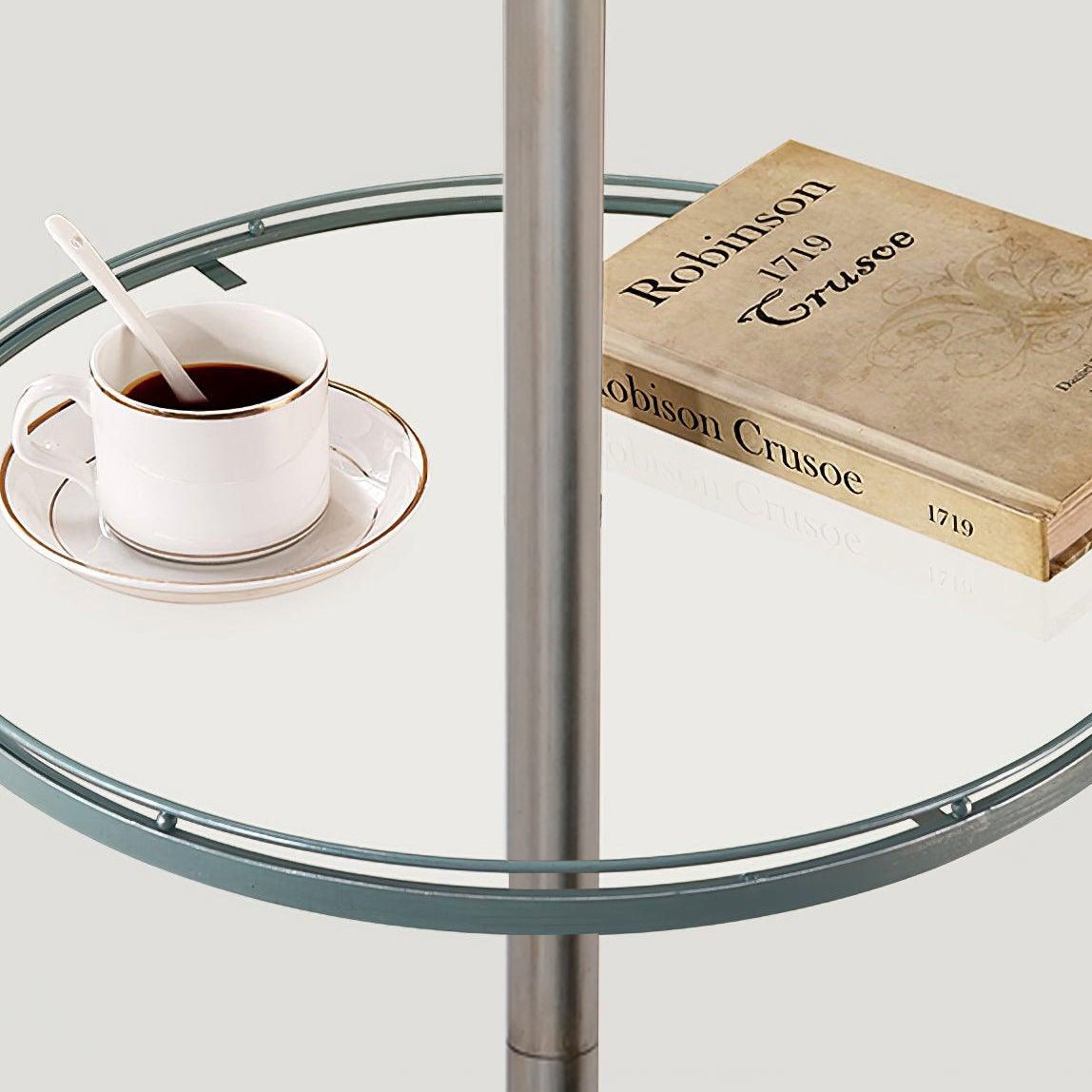 Smafan Floor Lamp – Art Deco LED Indoor Lighting, Resin Base