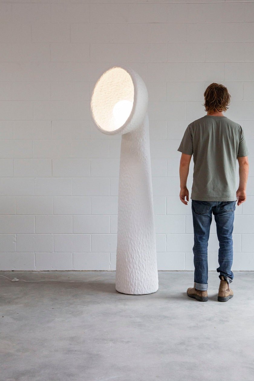 Soniah Floor Lamp LED White Indoor Lighting 60cm