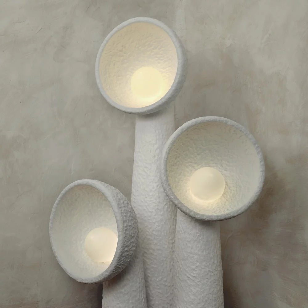 Soniah Floor Lamp LED White Indoor Lighting 60cm