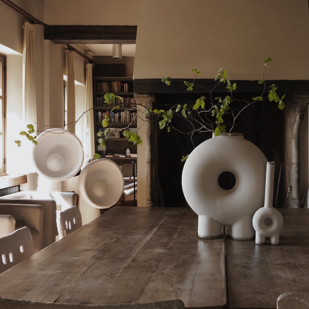Soniah Floor Lamp LED White Indoor Lighting 60cm